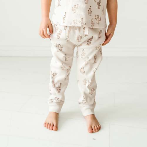 Organic Baby Toddler Harem Pants - Cactus