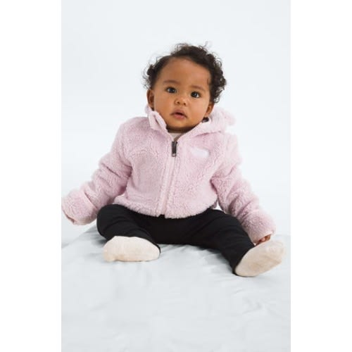 Campshire Ears Fleece Zip Hoodie, 0-3M