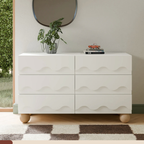 Babyletto Kids Lido Wave 6-Drawer Assembled Dresser