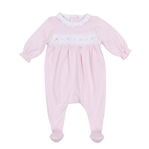 Amelia's Classics Solid Smocked Footie