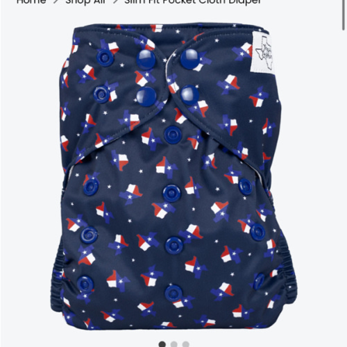 Slim Fit Pocket Cloth Diaper