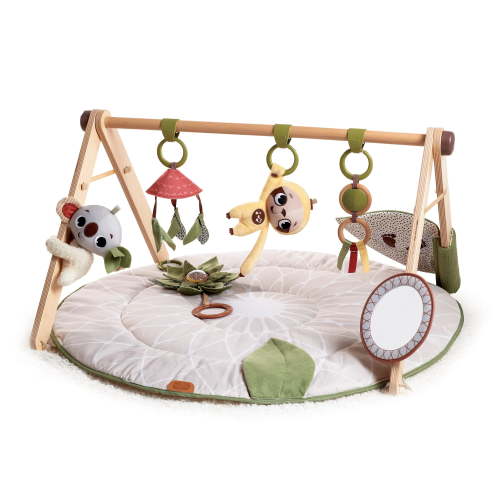 Tiny Love Boho Chic Luxe Developmental Gymini, Baby Activity Play, Creative Infant Floor Entertainment Fun