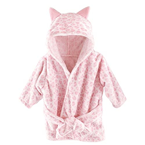 Hudson Baby Unisex Baby Plush Animal Face Bathrobe