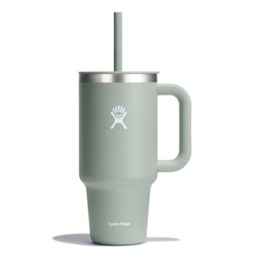 Hydro Flask 32oz All Around Travel Straw Tumbler - Oat: Double-Wall, BPA-Free, Spillproof