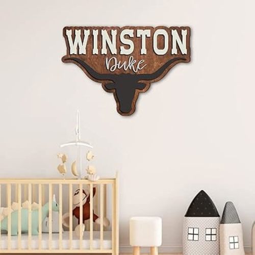 Nursery name sign, Western nursery decor boy, Western baby nursery, Nursery baby name sign, Kids room decor, Nursery name sign for boys, Custom name sign for nursery, Wooden nursery name sign /1