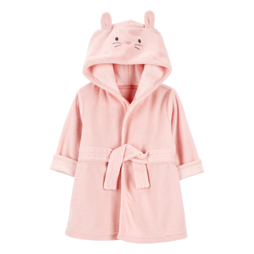 Baby Bunny Hooded Terry Robe - Pink - Carter's | Carter's