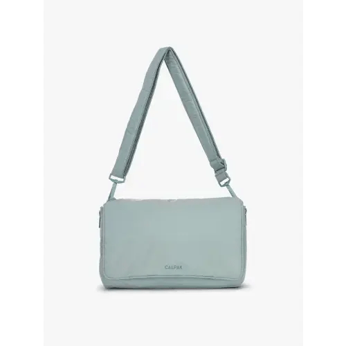Convertible Stroller Caddy Crossbody in Bluebell