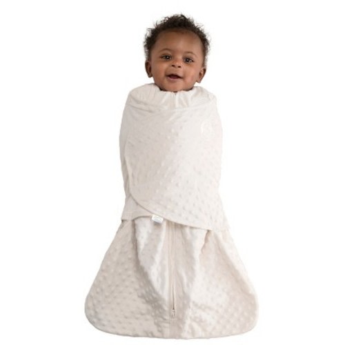 HALO SleepSack Swaddle Wrap Plushy Dot Velboa