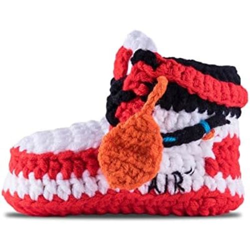 Diaper Book Club Baby Sneakers Crochet Hypebeast Shoes for Toddler Sneakerheads, Soft Booties for Boys & Girls, Designer Kids Fashion, Breathable & Comfortable Children's Kicks: 9-12 months