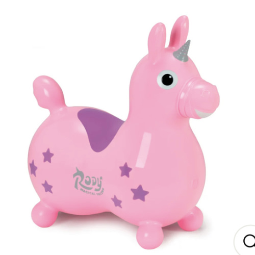 Rody Magical Unicorn Bounce Toy With Pump