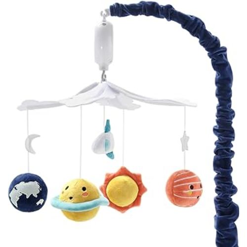 The Peanutshell Space Musical Crib Mobile