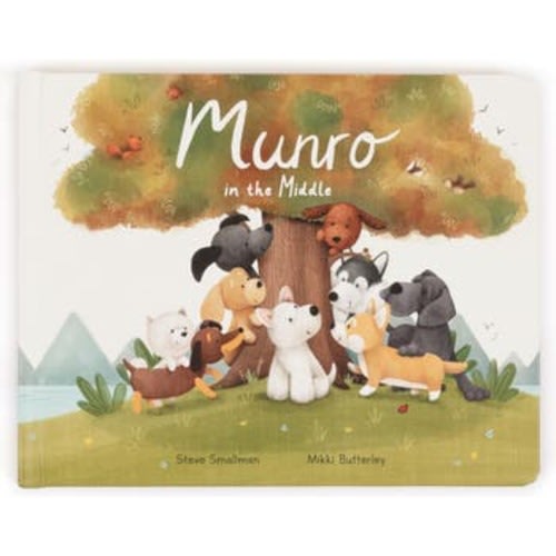 'Munro In The Middle' Hardcover Book