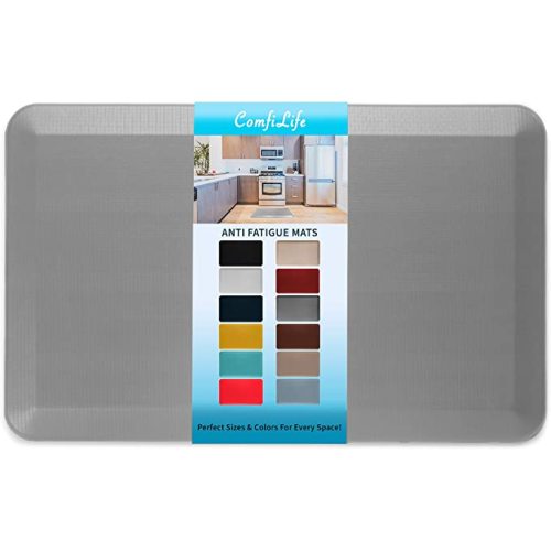 ComfiLife Anti Fatigue Floor Mat (20" x 32", Gray)