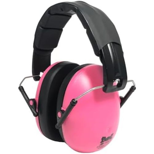 Banz Kidz Earmuffs 2 Years & Older – Loud Noise Canceling Kids Headphones & Toddler Ear Muffs, Size Adjustable