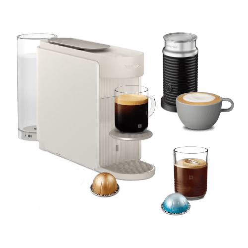 Vertuo Up Pearl White & Aeroccino3 Milk Frother