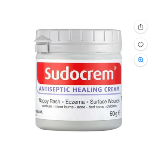 Diaper Rash Cream Sudocrem 2.1oz - Antiseptic Healing Treatment for Baby Eczema & Skin Protection Makeup Organizers - Walmart.com