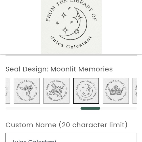 Custom Book Embosser