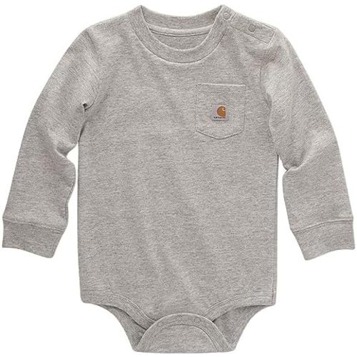 Carhartt Kid's CA5002 Long-Sleeve Pocket Bodysuit