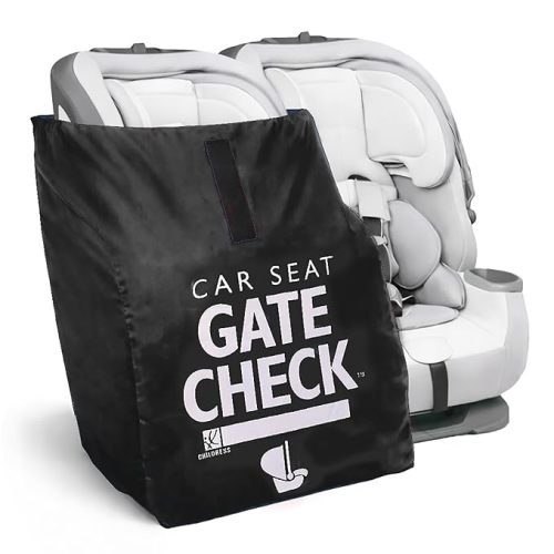 J.L. Childress Gate Check Travel Bag for Car Seats & Infant Carriers, Black