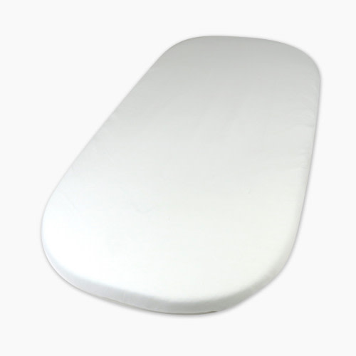 Honest Baby Clothing Organic Cotton Bassinet Sheet - White