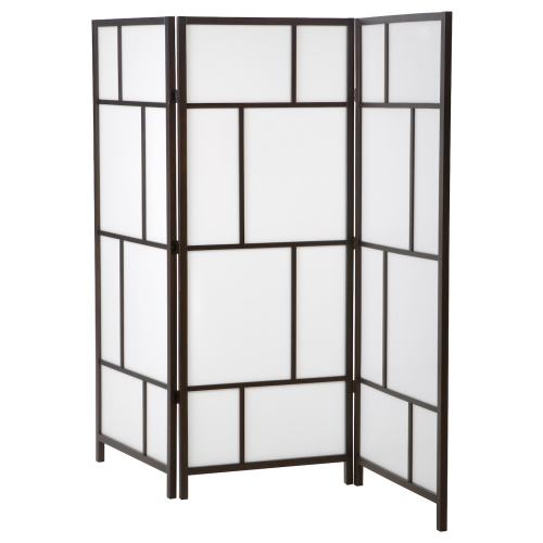 RISÖR Room divider, white, black, 85x72 7/8" - IKEA