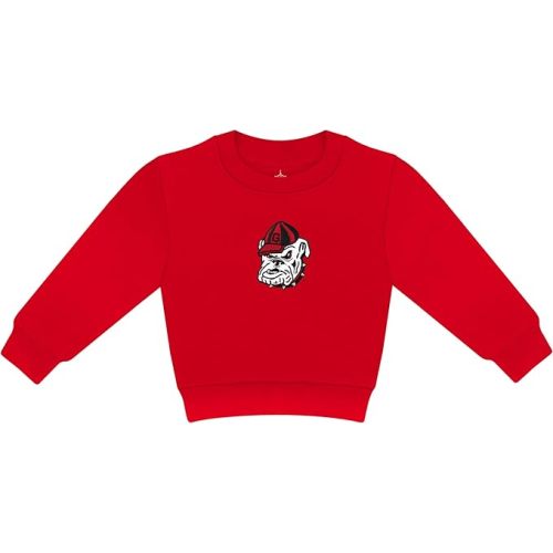 Creative Knitwear College Baby Sweat Shirt Long Sleeve - Embroidered Team Logo, for Boys & Girls (0 Months - 4T)