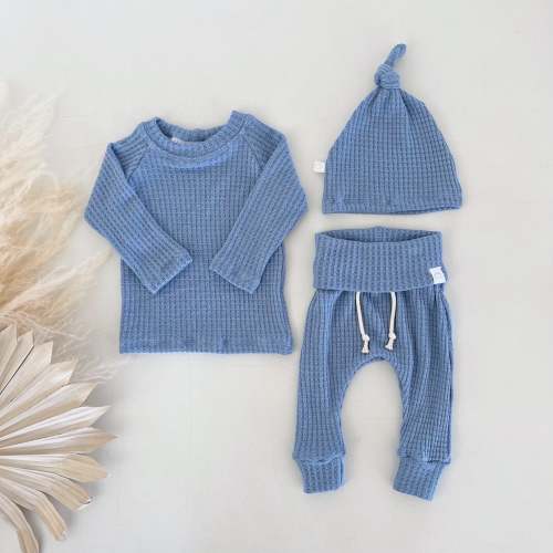 Denim Waffle Set