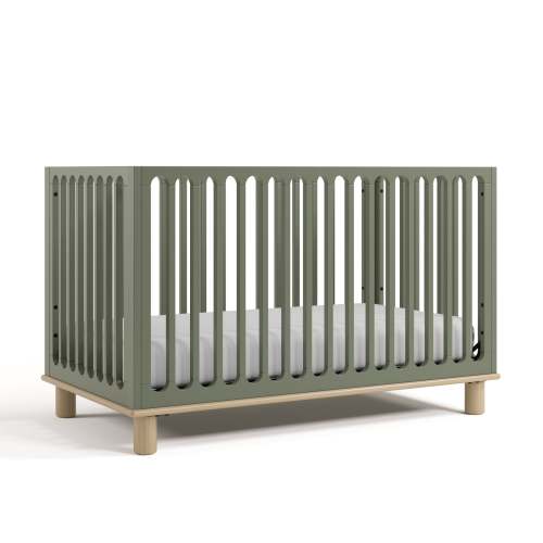 Storkcraft® Sicily™ Deluxe 3-in-1 Convertible Crib with Bonus Toddler Guardrail
