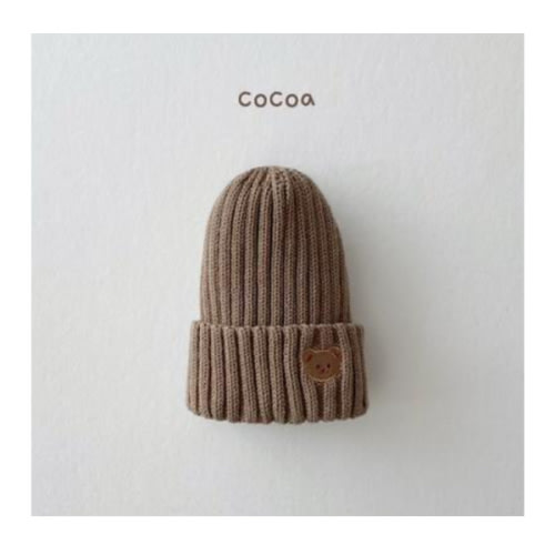 Bear Patch Beanie – Teeny Mini Me