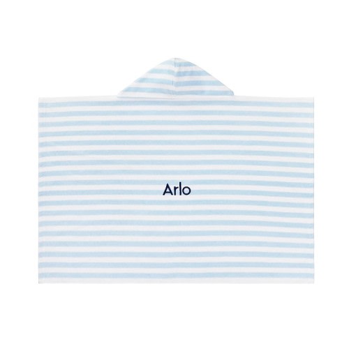 Mini Stripe Baby Beach Hooded Towel