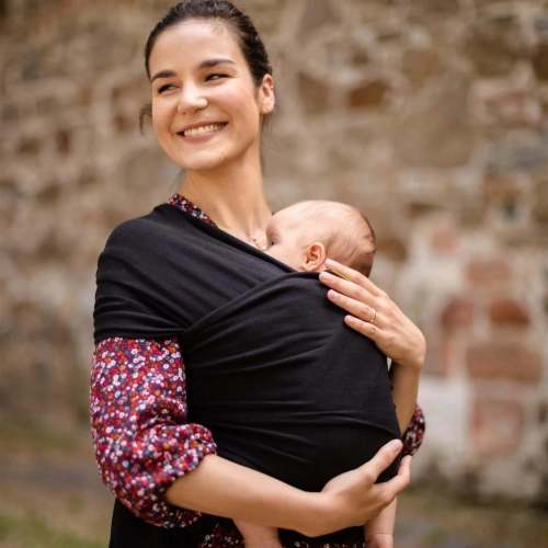 Boba Baby Wrap Carrier (Black) | Shop Boba Baby Wrap Carrier – Boba Inc.