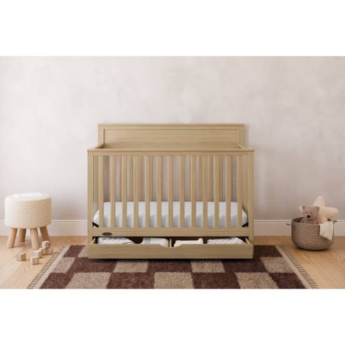 Graco Shiloh 5-in-1 Convertible Crib with Drawer - Driftwood