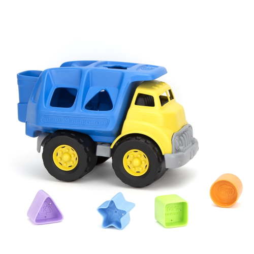 Green Toys Shape Sorter Truck - Developmental Vehicle Toy for Toddlers