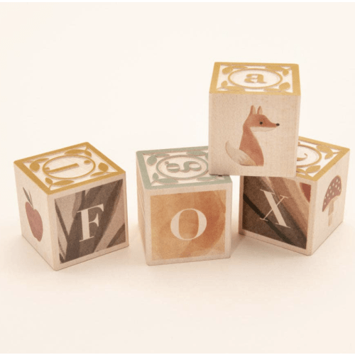 Uncle Goose Watercolor ABC Blocks