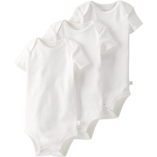 little planet by carter's unisex-baby 3-pack Short Sleeve Bodysuits Made With Organic Cotton