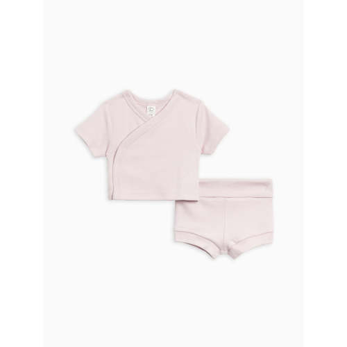 Kimono Wrap Top and Shorts Set