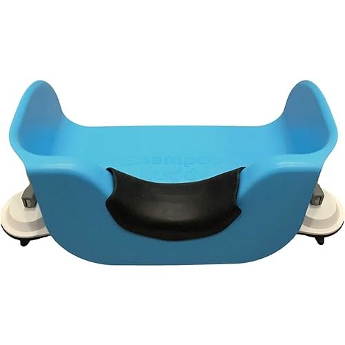 Shampoo Buddy Portable Hair Wash Basin for Children, Toddlers, Kids, Teens | Portable Shampoo Bowl for use on Bathtub or Sink | Tear-Free Rinser (Blue)