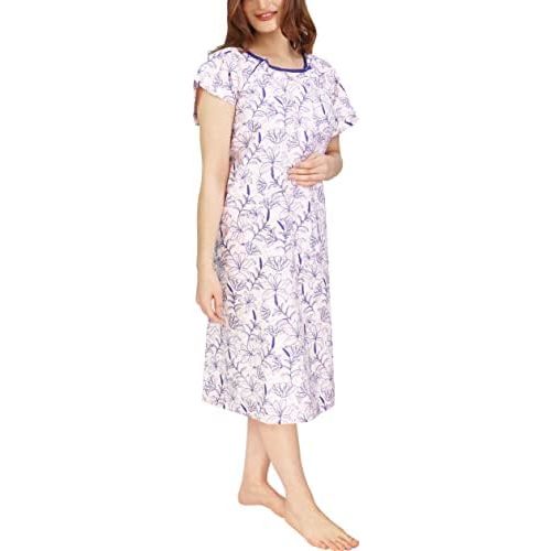 NY Threads Women's Hospital Gown Soft and Stylish Patient Gown