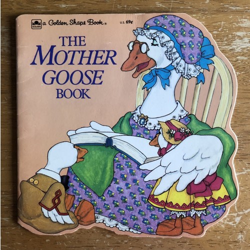 Vintage 1982 The Mother Goose Book A Golden Shape Paperback Children’s Classic