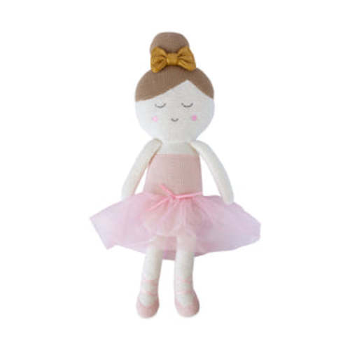 Knitted Toy - Emma Ballerina | Living Textiles – Living Textiles Co