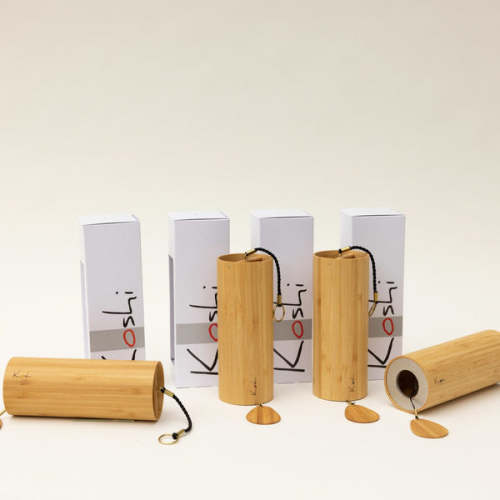 #1 Koshi Chimes Set of 4 Elements Terra/Aqua/Aria/Ignis. Made in France – Gaiachimes