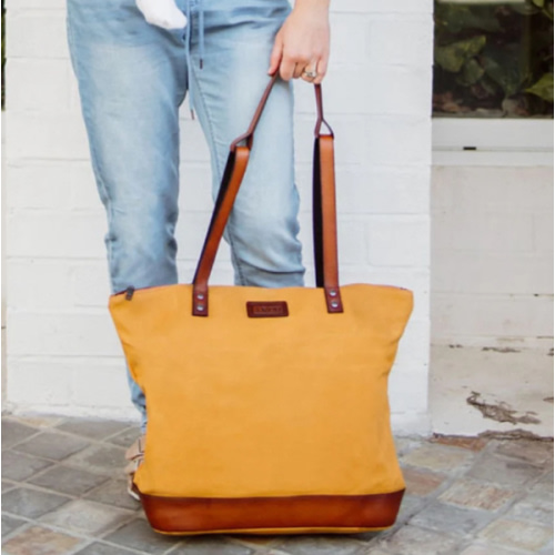 Baby Bag Backpack | Mustard | Arch Bags Australia | Tote bag | Work Bag – ARCH bags Australia