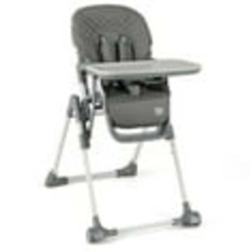 Kadyn Baby Highchair, High Chairs,Toddler Chair, Foldable High Chair with Footrest and Detachable Tray-Gray