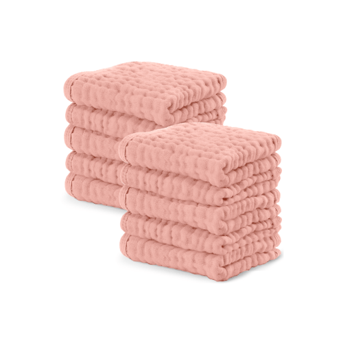 Muslin Washcloths - Pack of 10