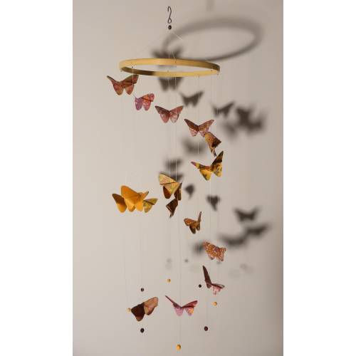 032 - Baby mobile / Suspension &quot;Butterfly propeller&quot;