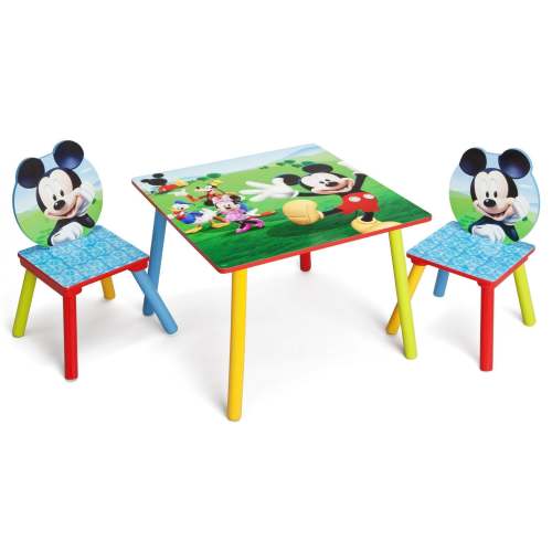 Mickey Mouse Table and Chair Set