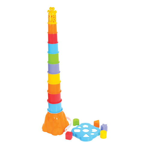 Giraffe Nest and Stack - 17 Pieces