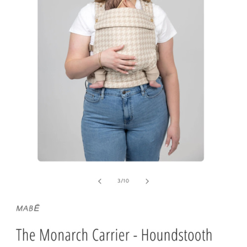 The Monarch Carrier - Houndstooth – Mabē
