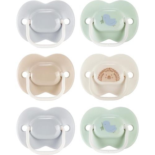 Pacifier, 0-6 Months, 6 Pack