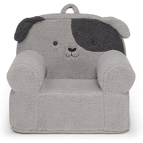 Delta Children Deluxe Cozee Chair, Grey Dog